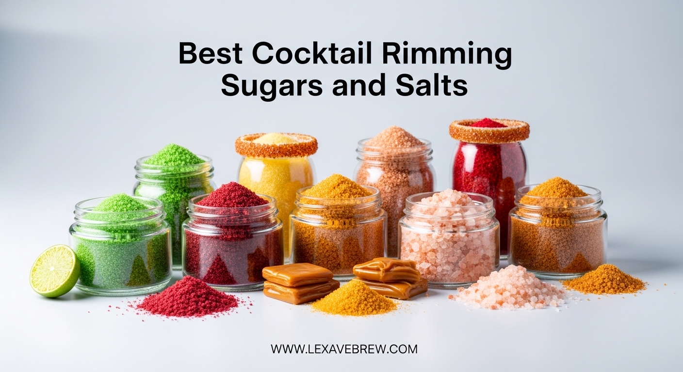 Best Cocktail Rimming Sugars and Salts