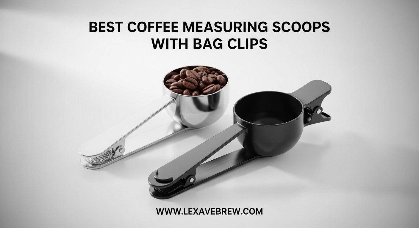 Best Coffee Measuring Scoops with Bag Clips