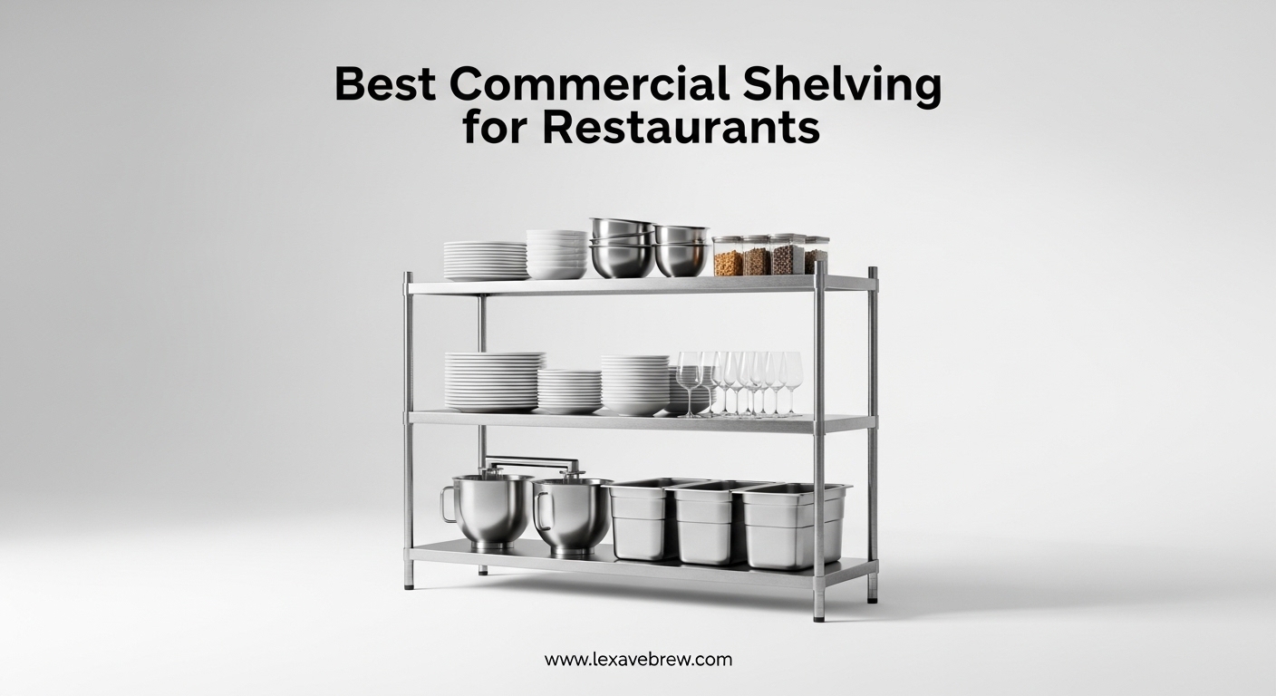 Best Commercial Shelving for Restaurants
