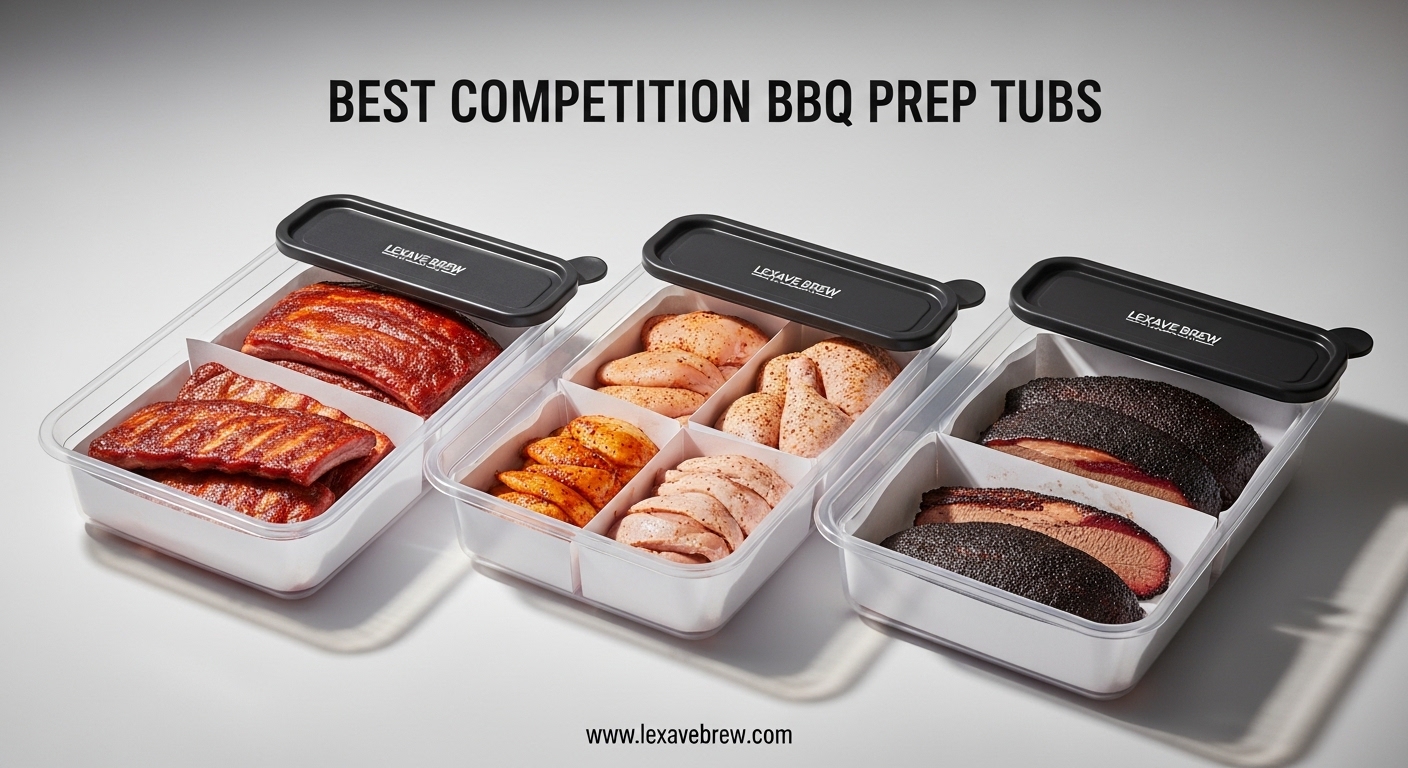 Best Competition BBQ Prep Tubs