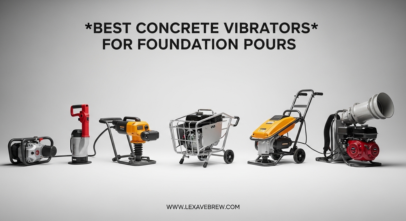 Best Concrete Vibrators for Foundation Pours
