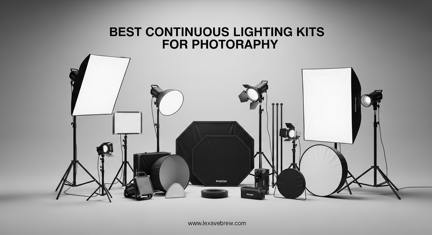 Best Continuous Lighting Kits for Photography