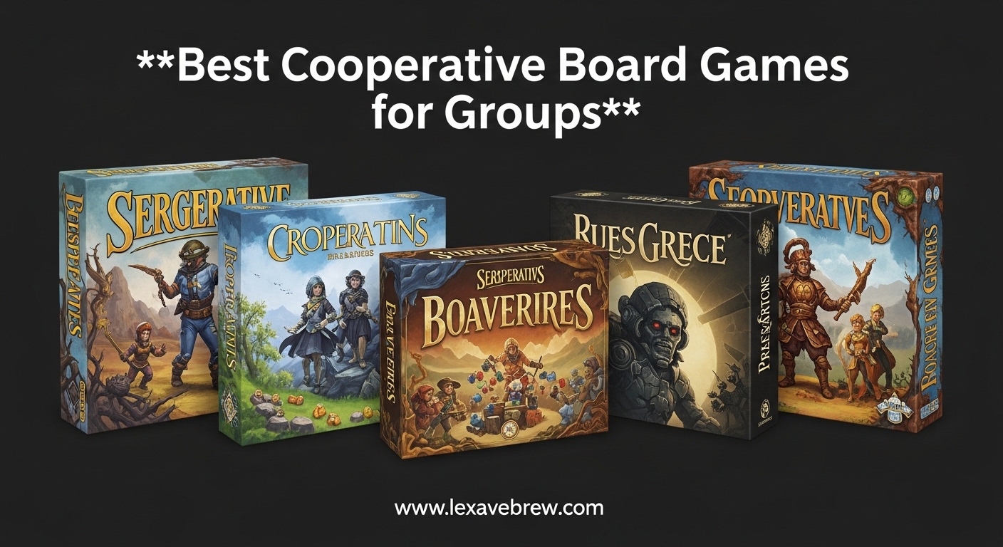 Best Cooperative Board Games for Groups