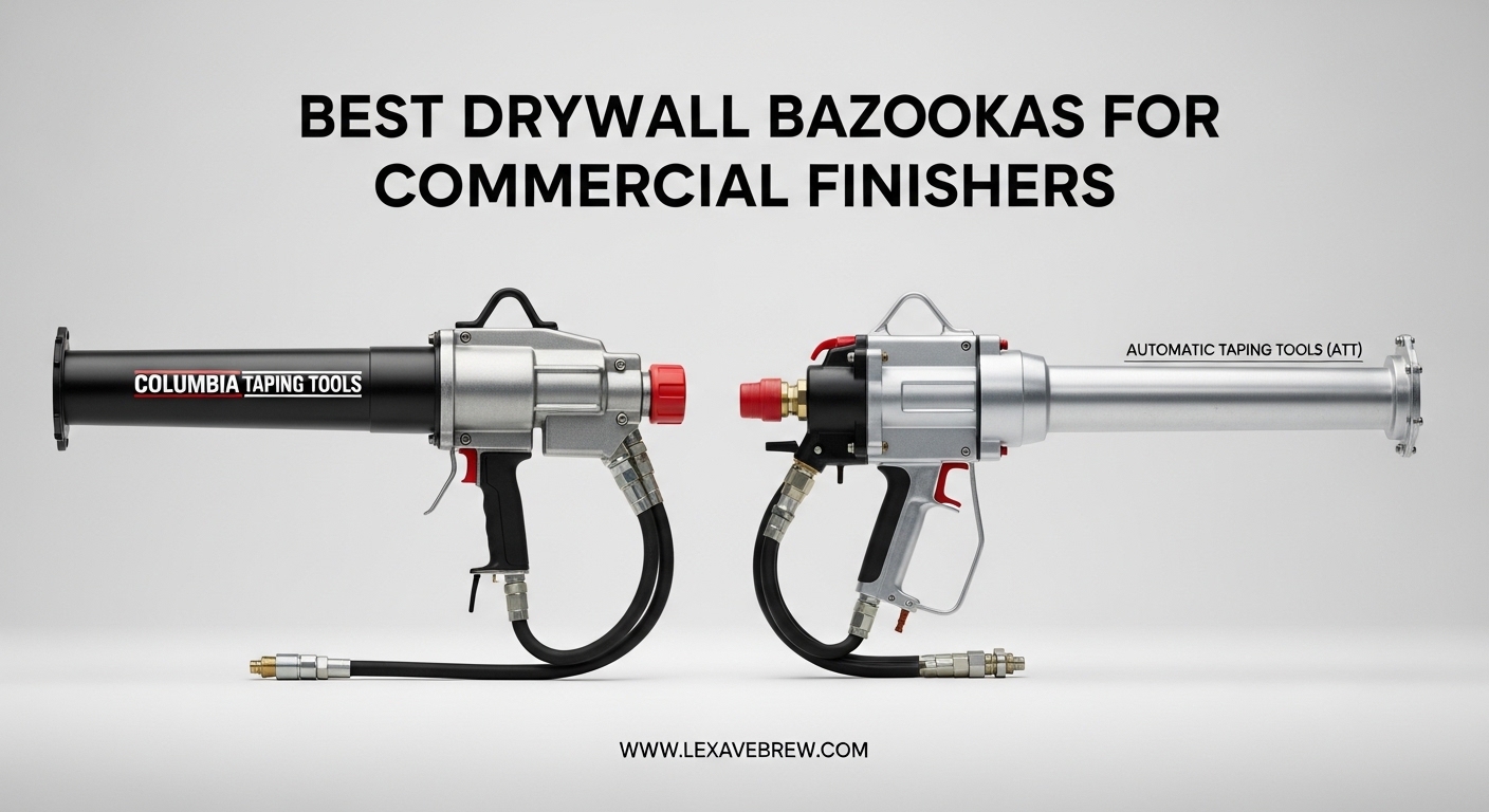 Best Drywall Bazookas for Commercial Finishers
