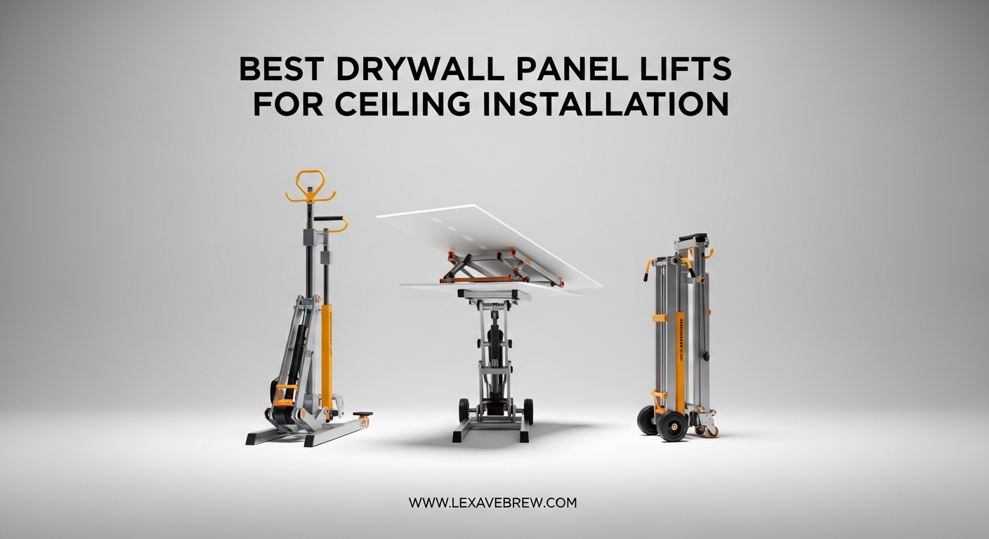 Best Drywall Panel Lifts for Ceiling Installation