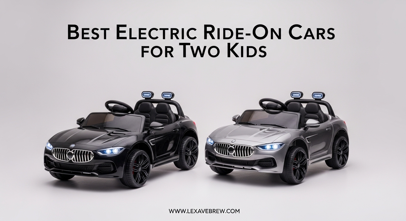 Best Electric Ride-On Cars for Two Kids