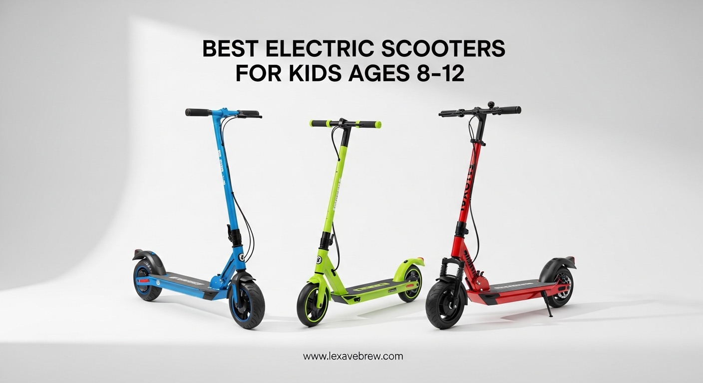 Best Electric Scooters for Kids Ages 8-12