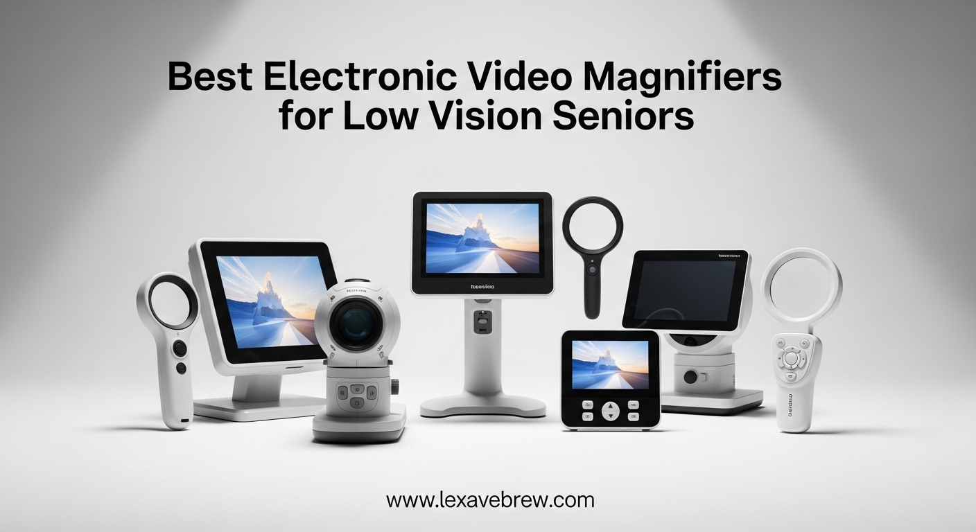 Best Electronic Video Magnifiers for Low Vision Seniors