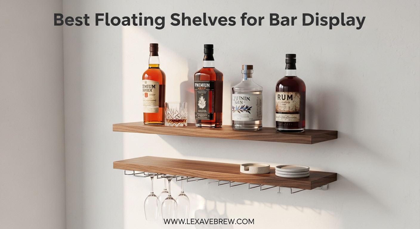 Best Floating Shelves for Bar Display