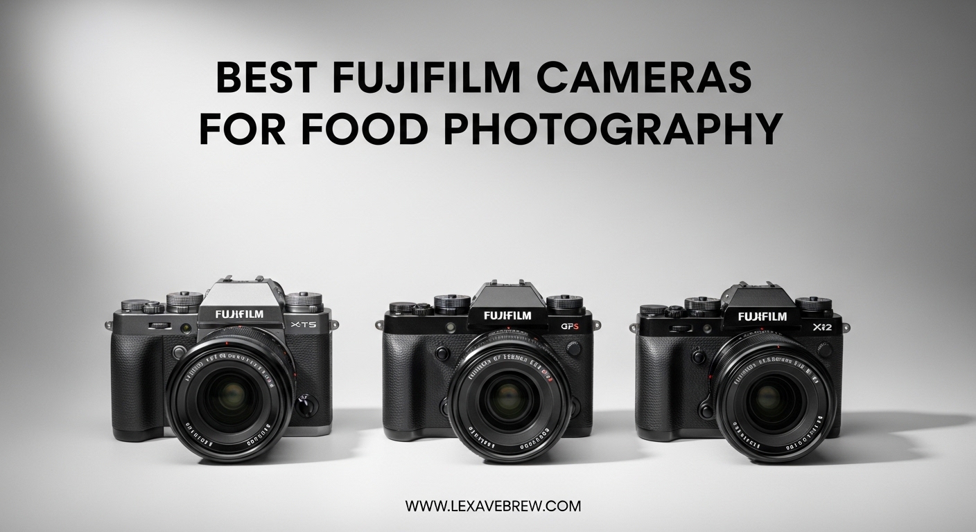 Best Fujifilm Cameras for Food Photography