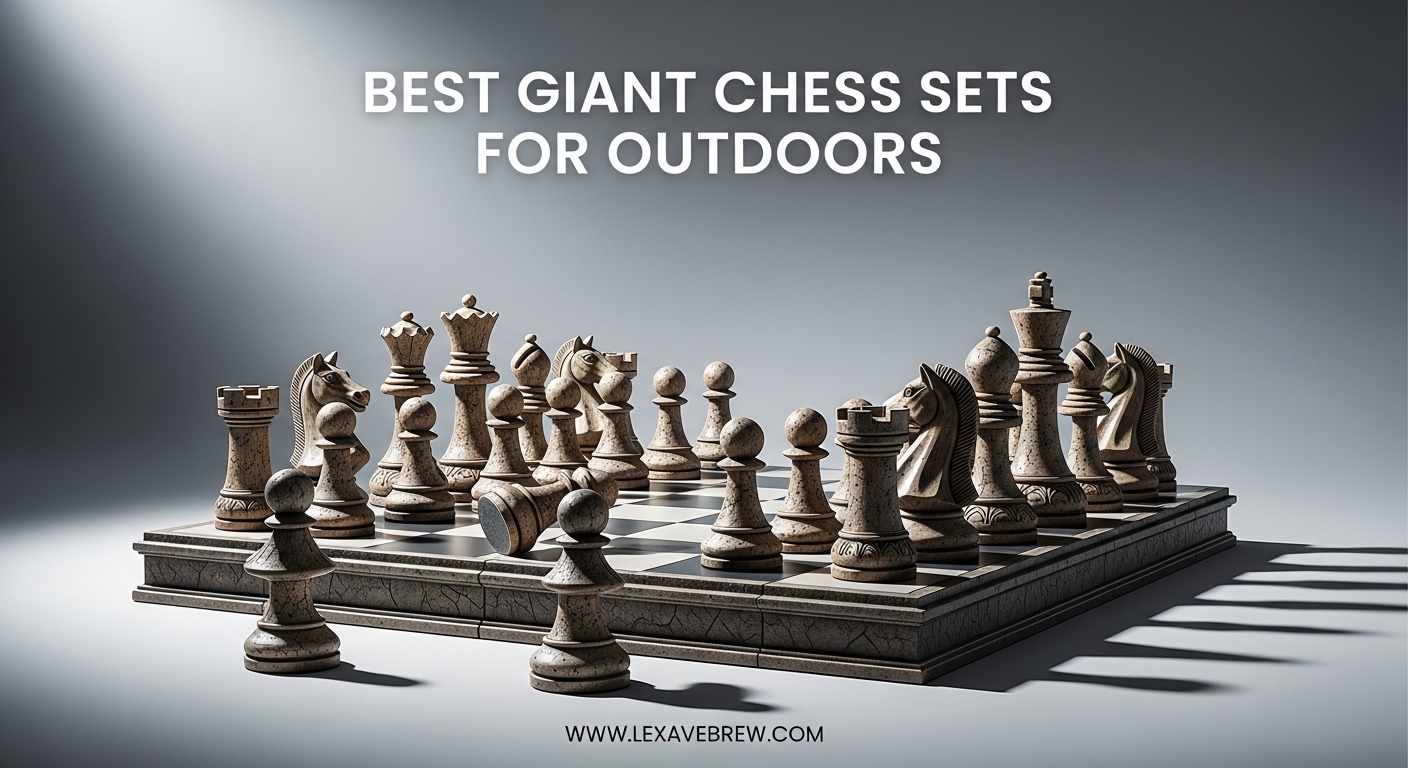 Best Giant Chess Sets for Outdoors