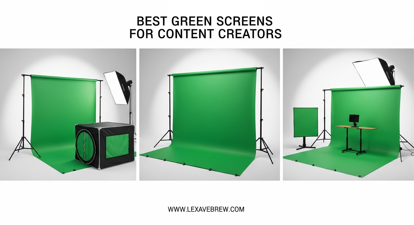 Best Green Screens for Content Creators
