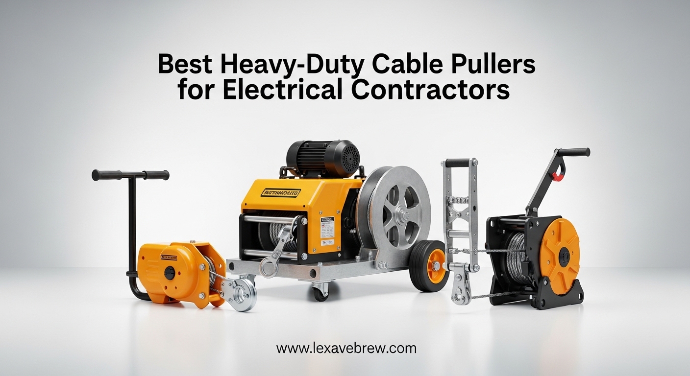 Best Heavy-Duty Cable Pullers for Electrical Contractors