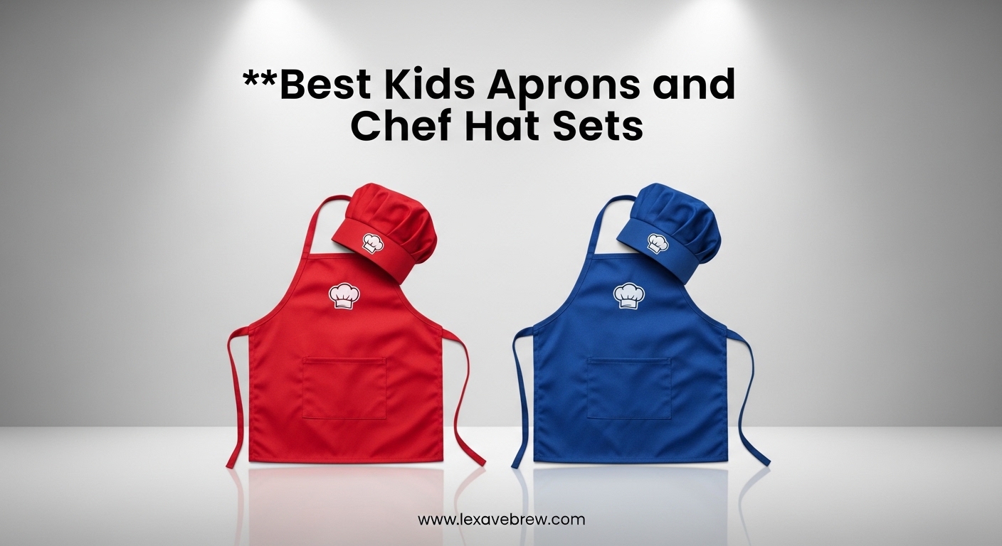 Best Kids Aprons and Chef Hat Sets