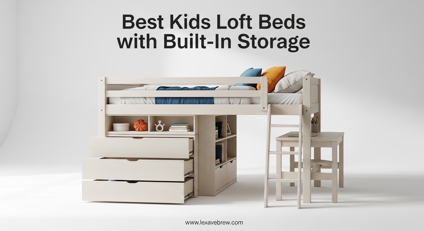 Best Kids Loft Beds with Built-In Storage