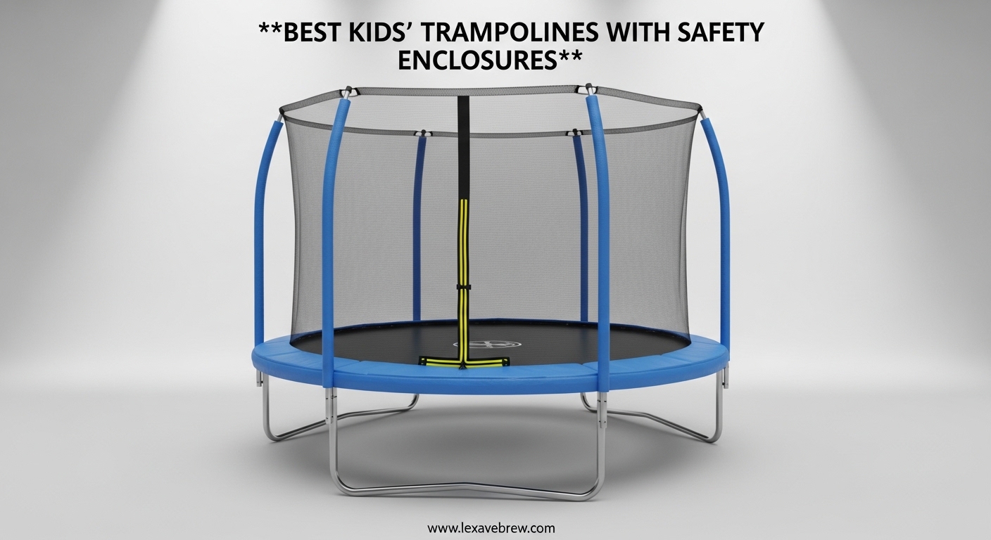 Best Kids' Trampolines with Safety Enclosures