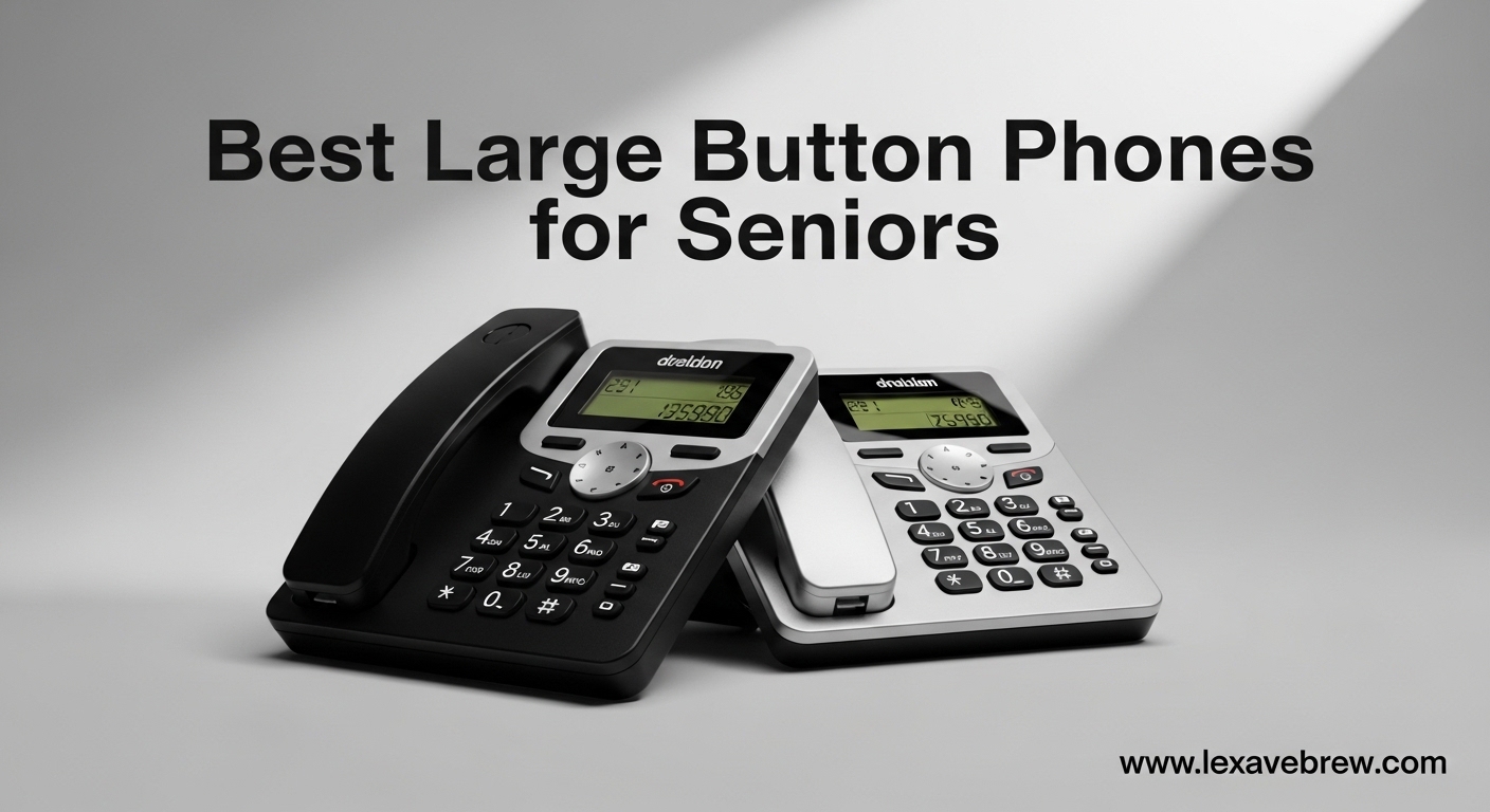 Best Large Button Phones for Seniors