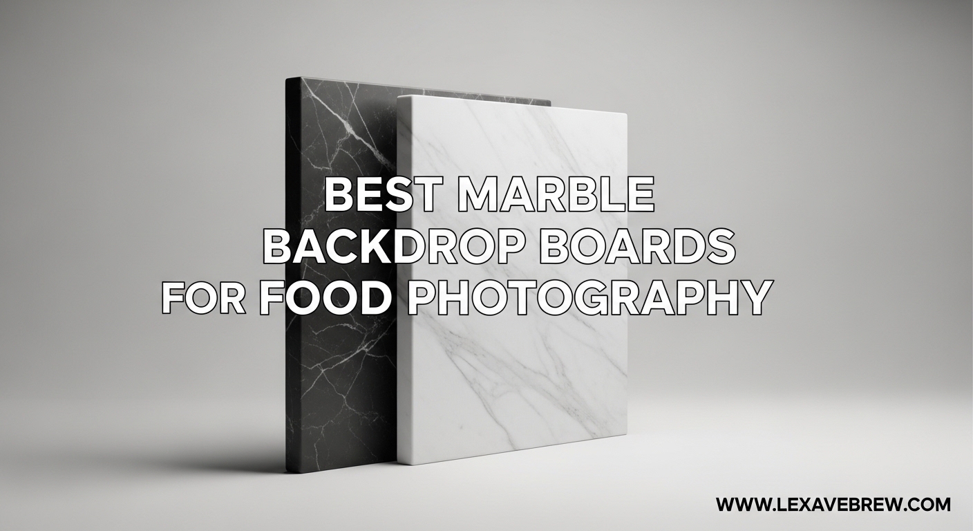Best Marble Backdrop Boards for Food Photography