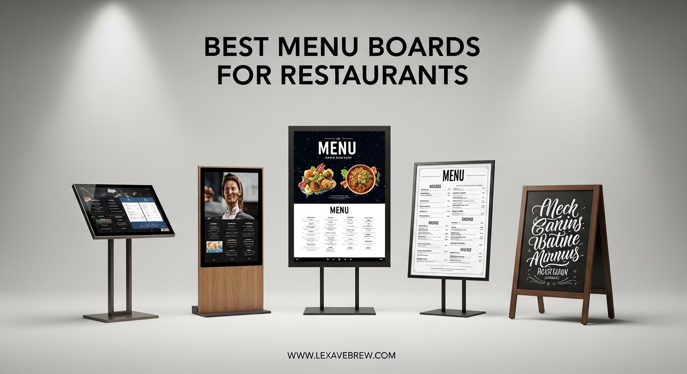 Best Menu Boards for Restaurants