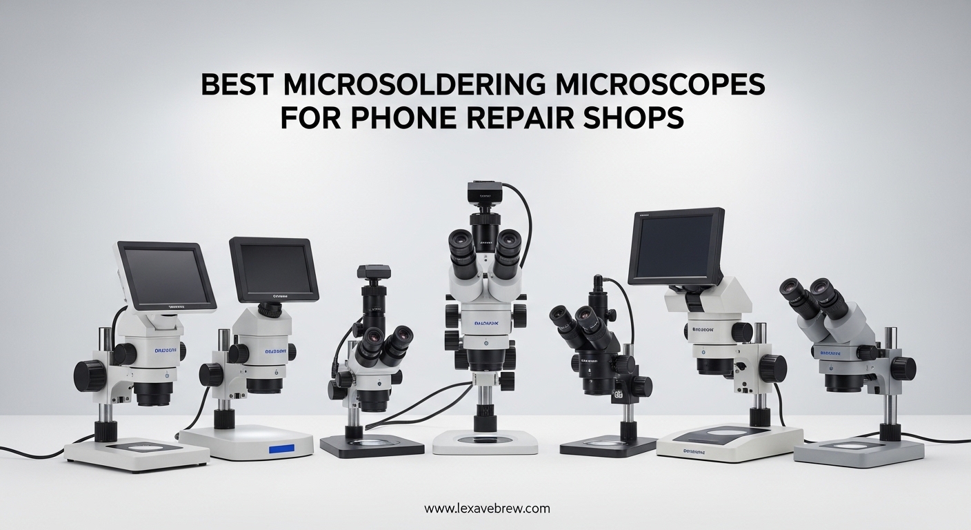 Best Microsoldering Microscopes for Phone Repair Shops