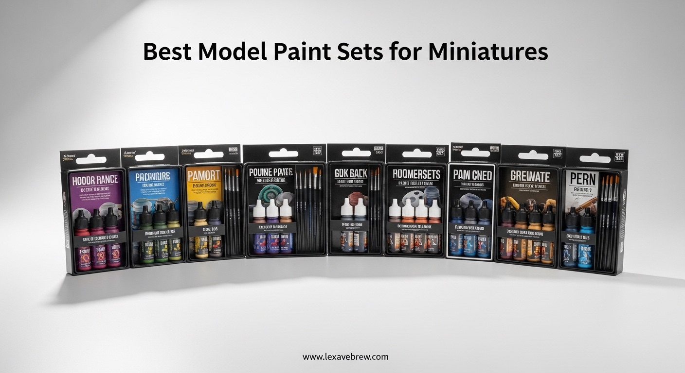Best Model Paint Sets for Miniatures