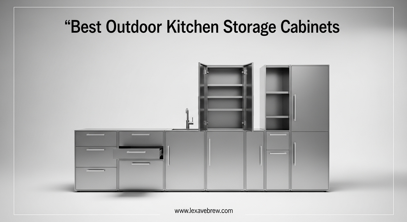 Best Outdoor Kitchen Storage Cabinets