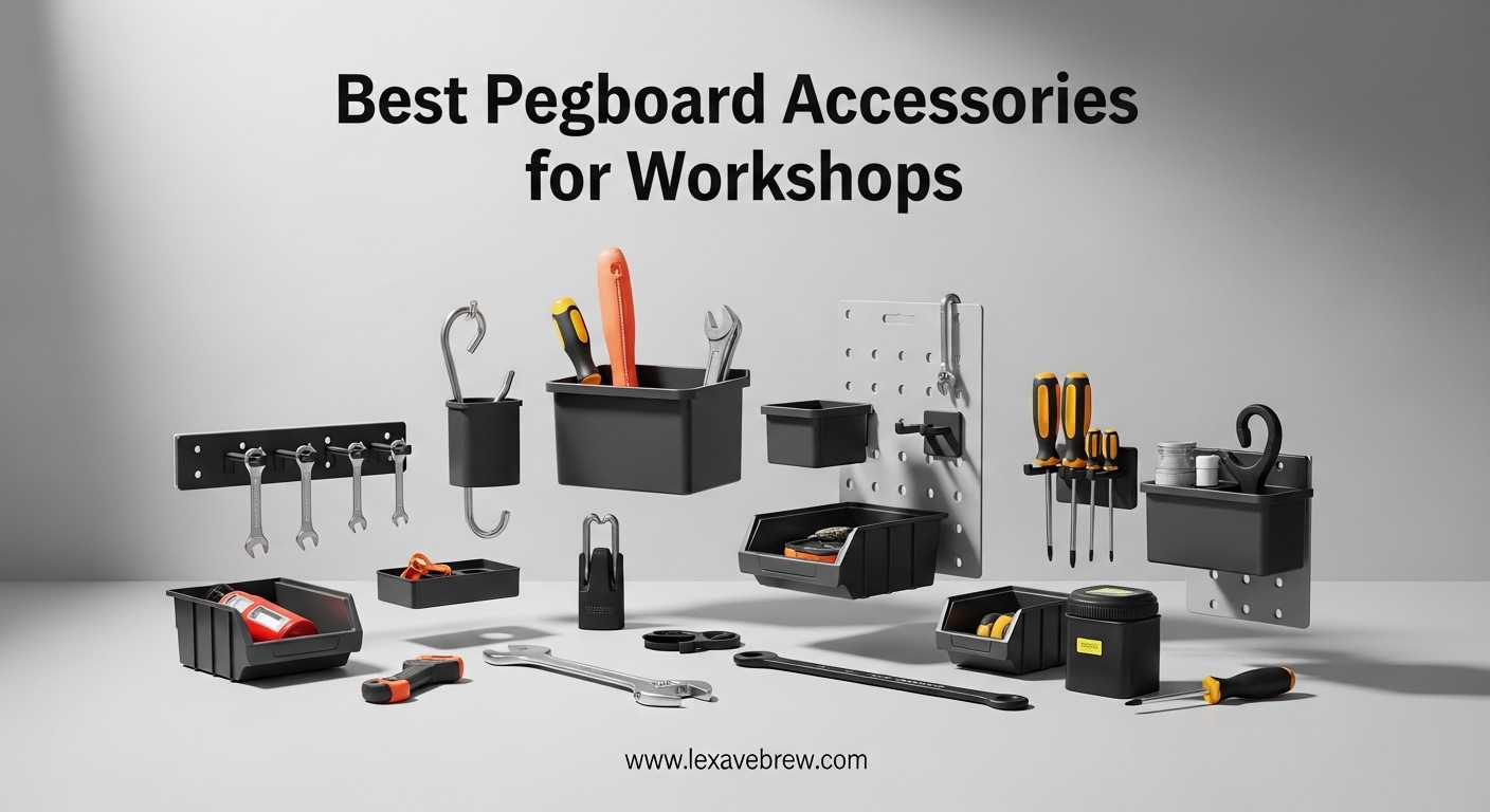 Best Pegboard Accessories for Workshops