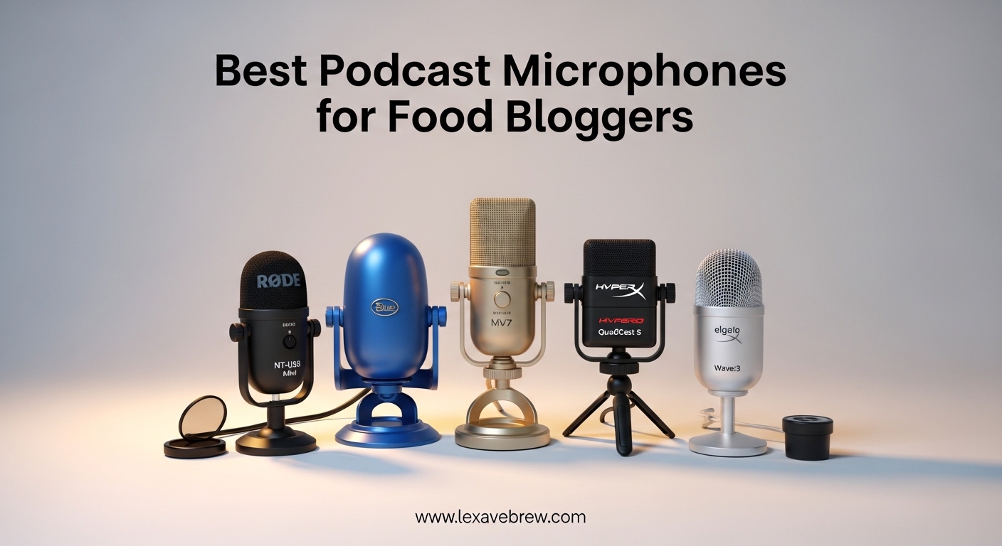 Best Podcast Microphones for Food Bloggers