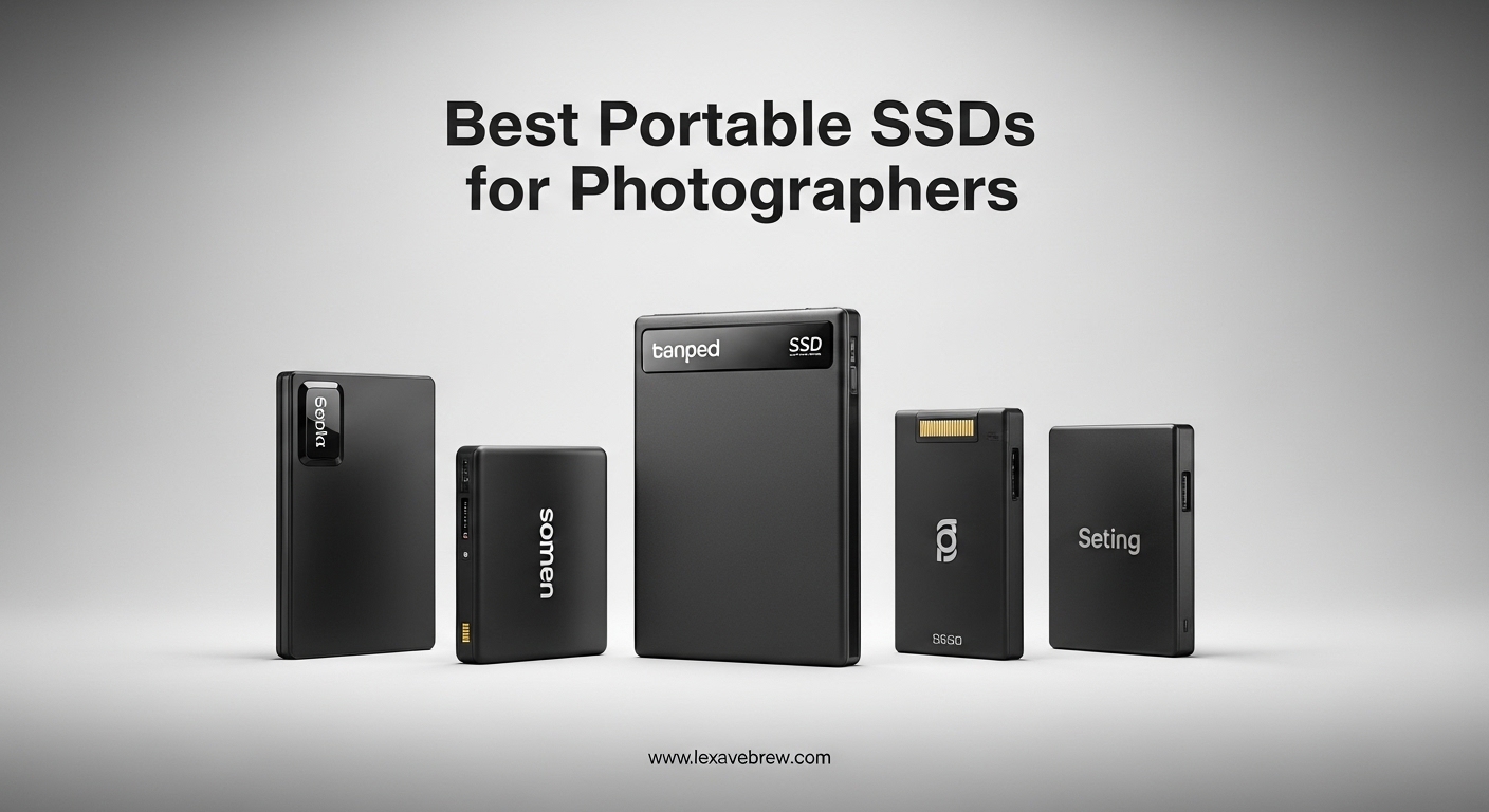 Best Portable SSDs for Photographers