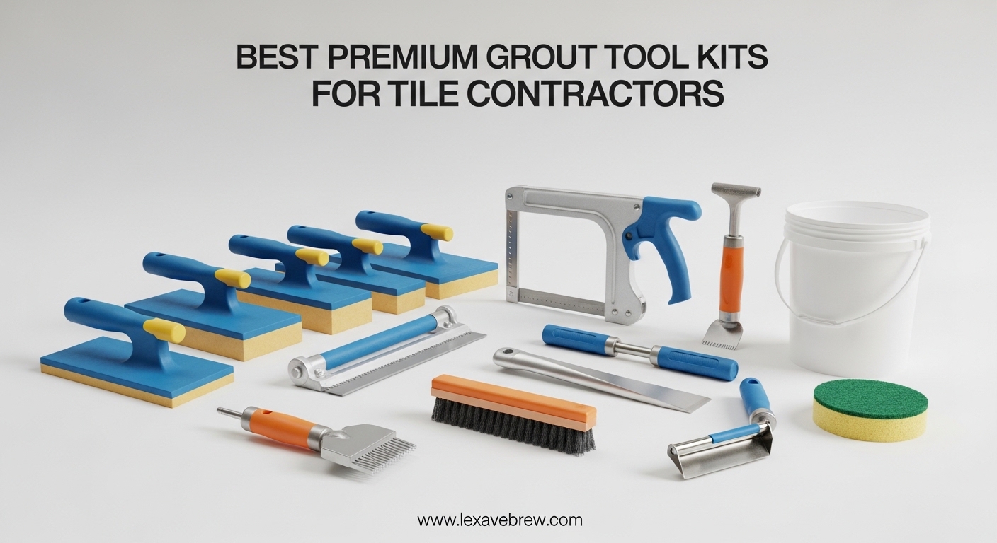 Best Premium Grout Tool Kits for Tile Contractors