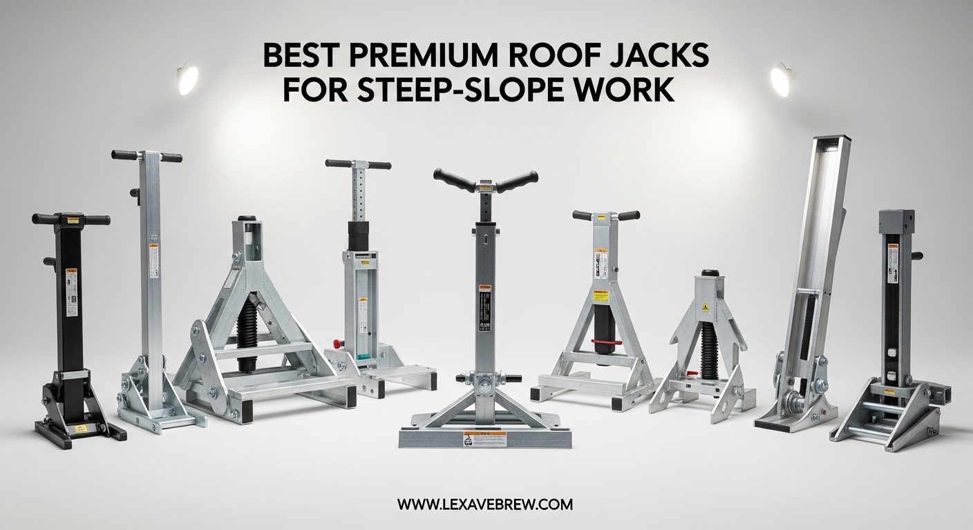 Best Premium Roof Jacks for Steep-Slope Work