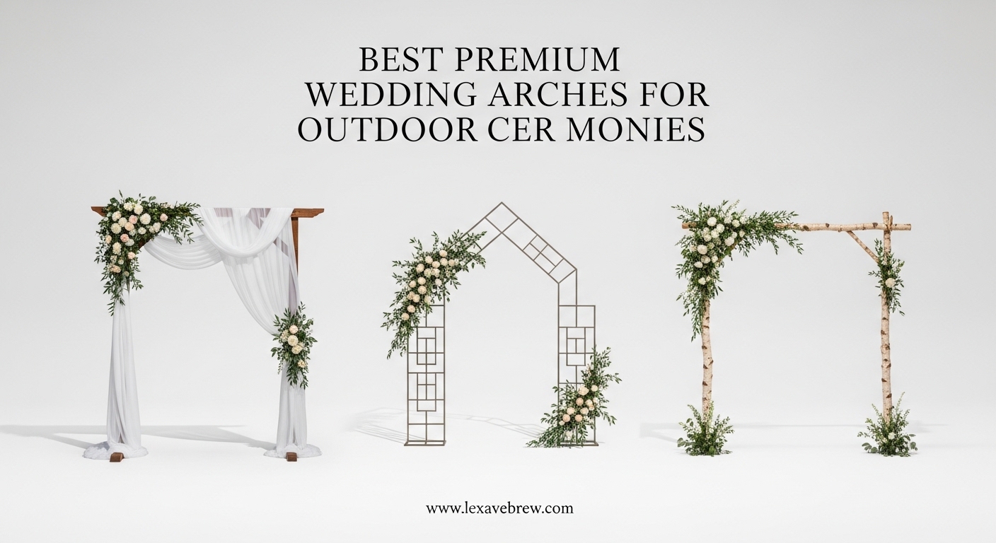 Best Premium Wedding Arches for Outdoor Ceremonies