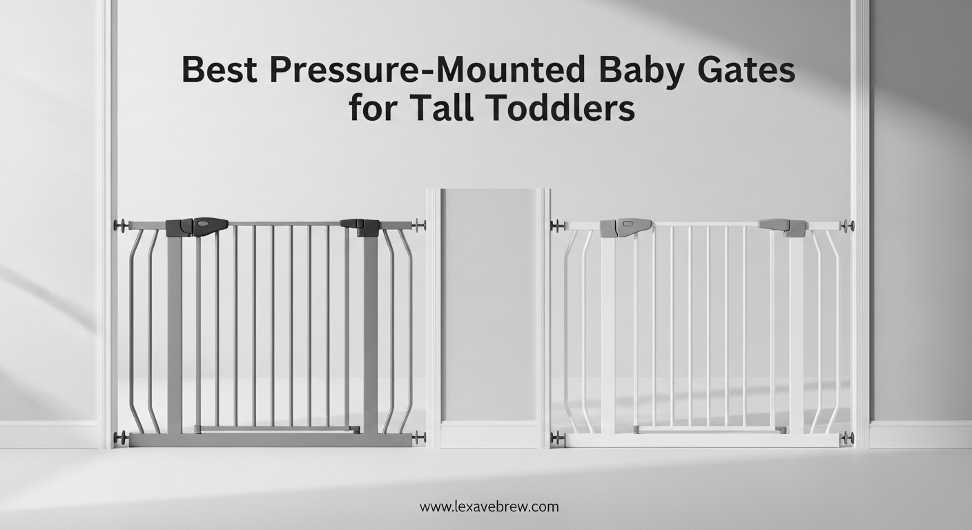 Best Pressure-Mounted Baby Gates for Tall Toddlers