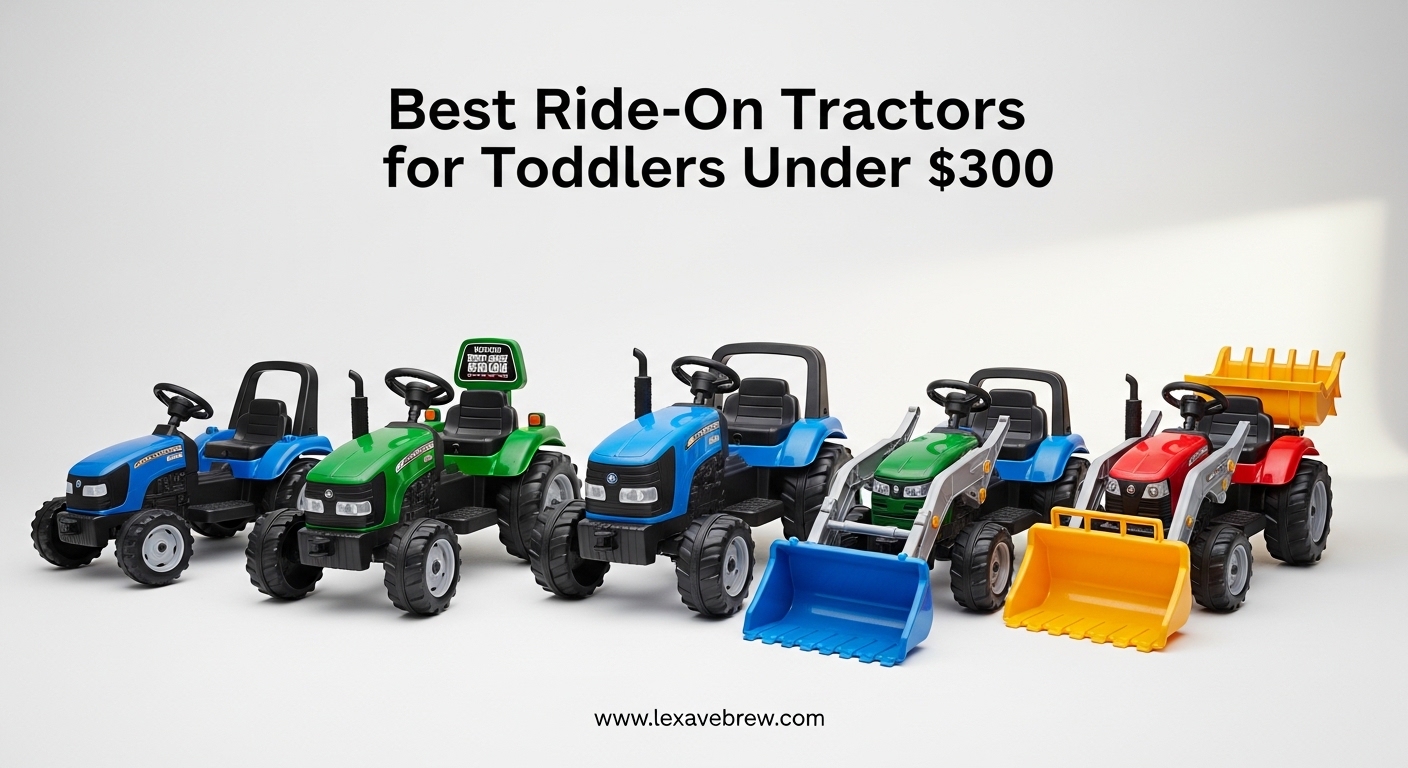 Best Ride-On Tractors for Toddlers Under $300