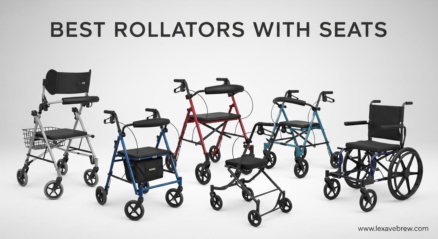 Best Rollators with Seats