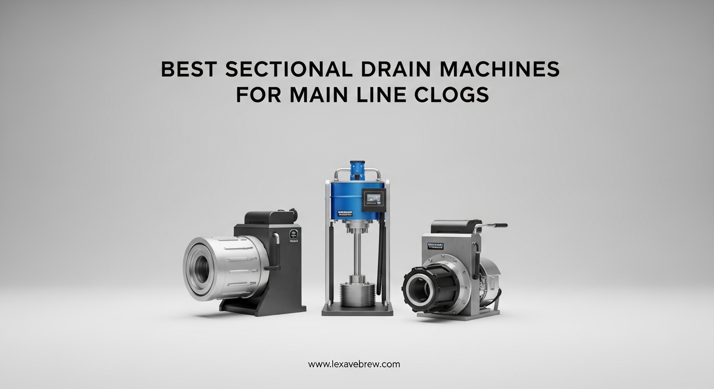 Best Sectional Drain Machines for Main Line Clogs