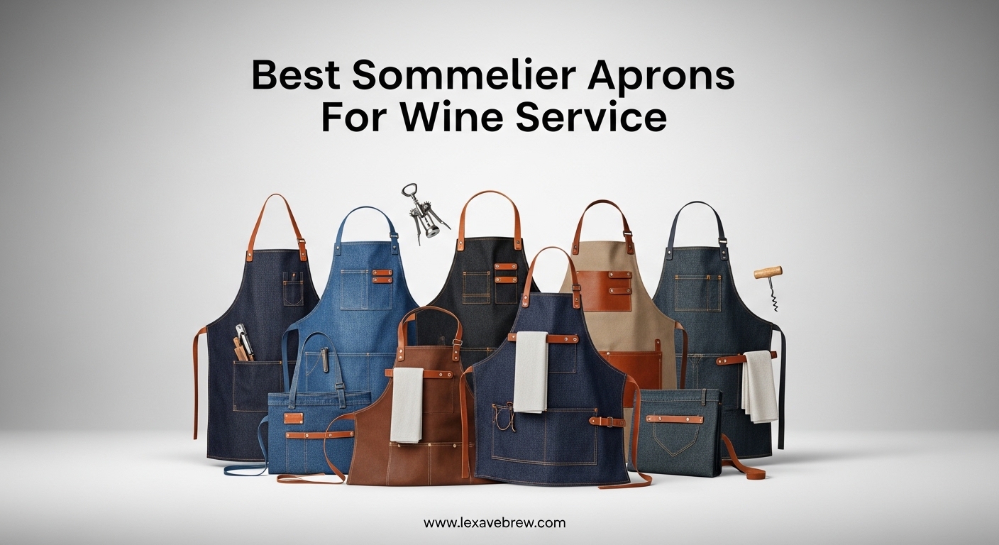 Best Sommelier Aprons For Wine Service
