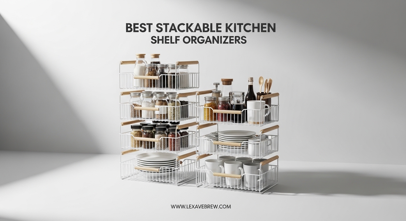 Best Stackable Kitchen Shelf Organizers