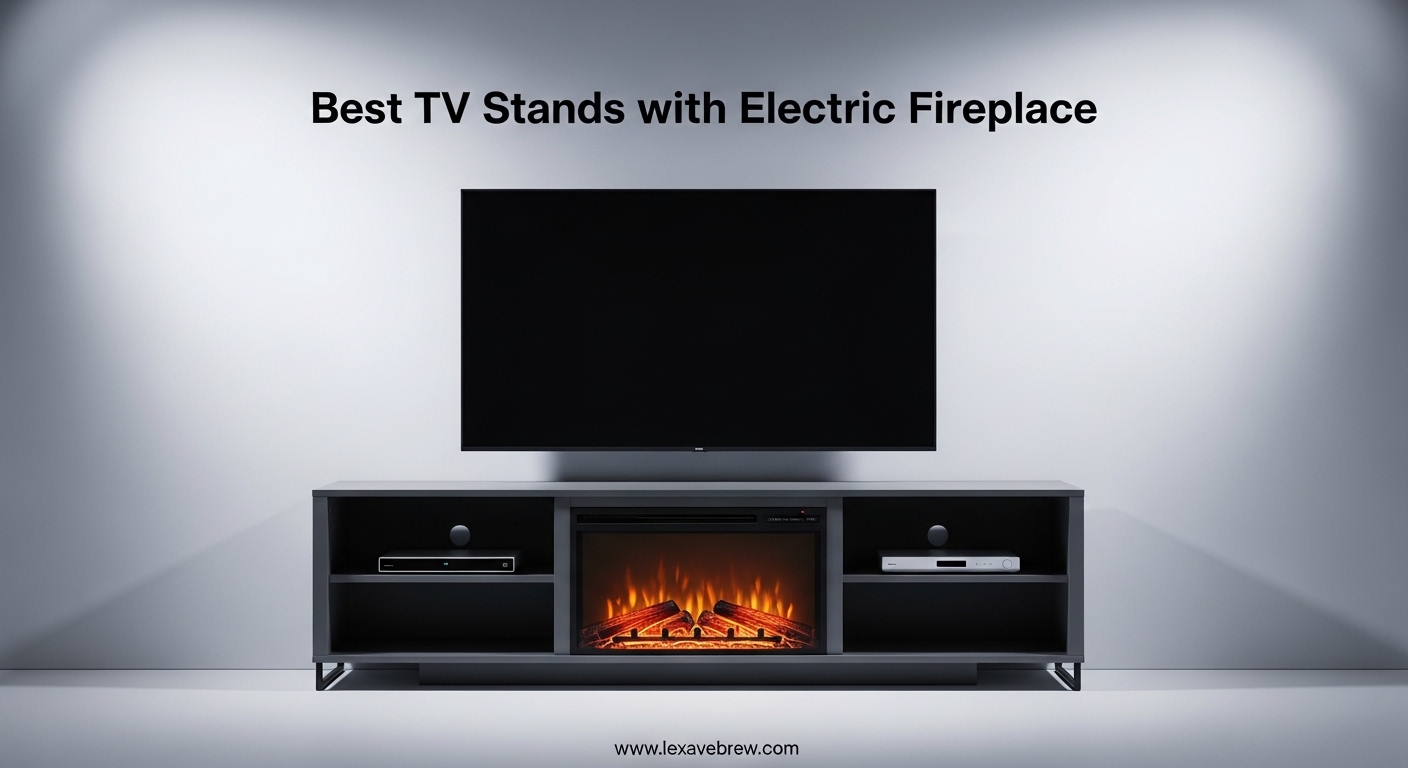 Best TV Stands with Electric Fireplace