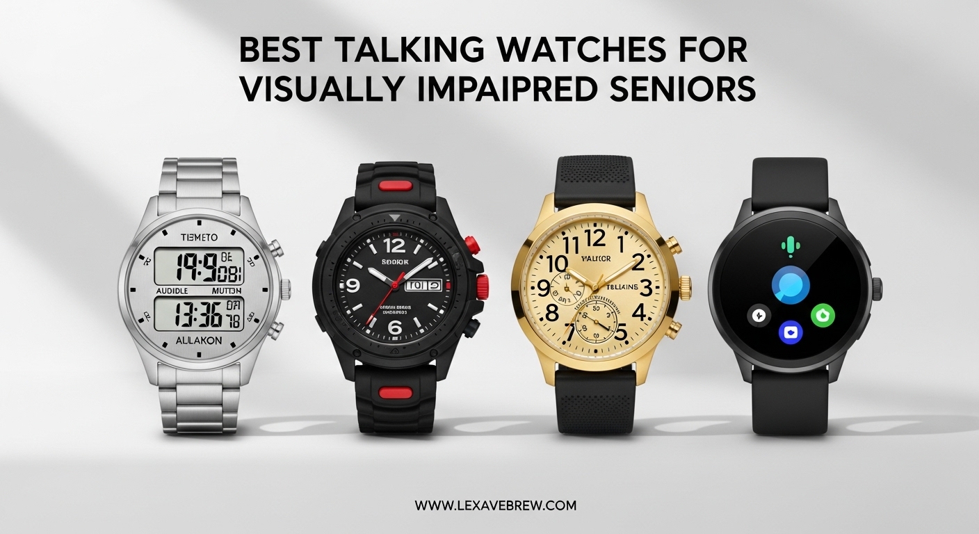 Best Talking Watches for Visually Impaired Seniors