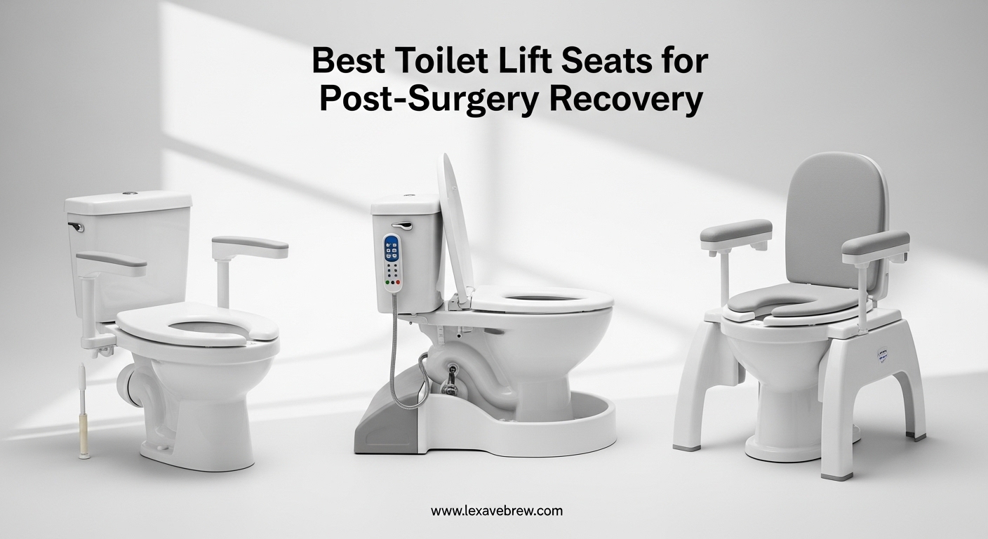Best Toilet Lift Seats for Post-Surgery Recovery
