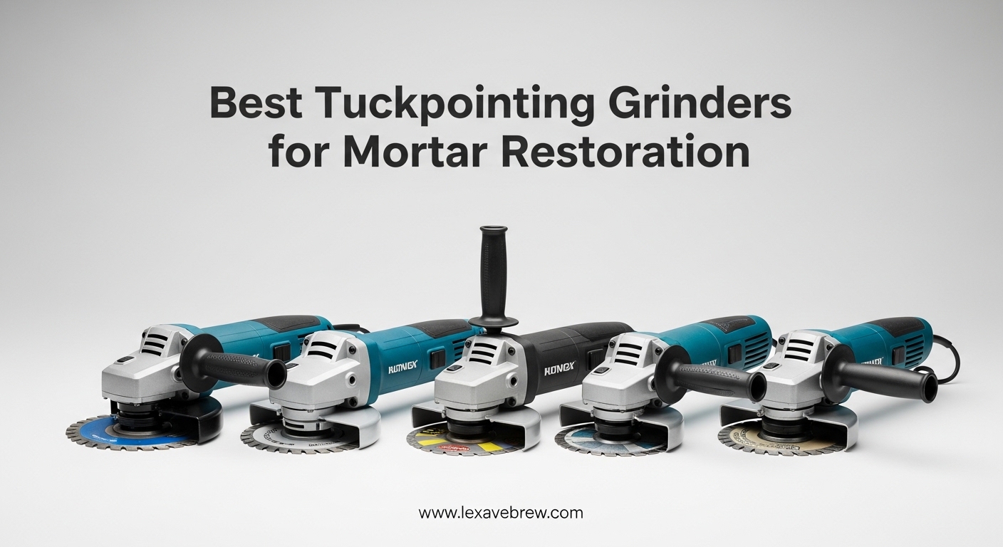 Best Tuckpointing Grinders for Mortar Restoration