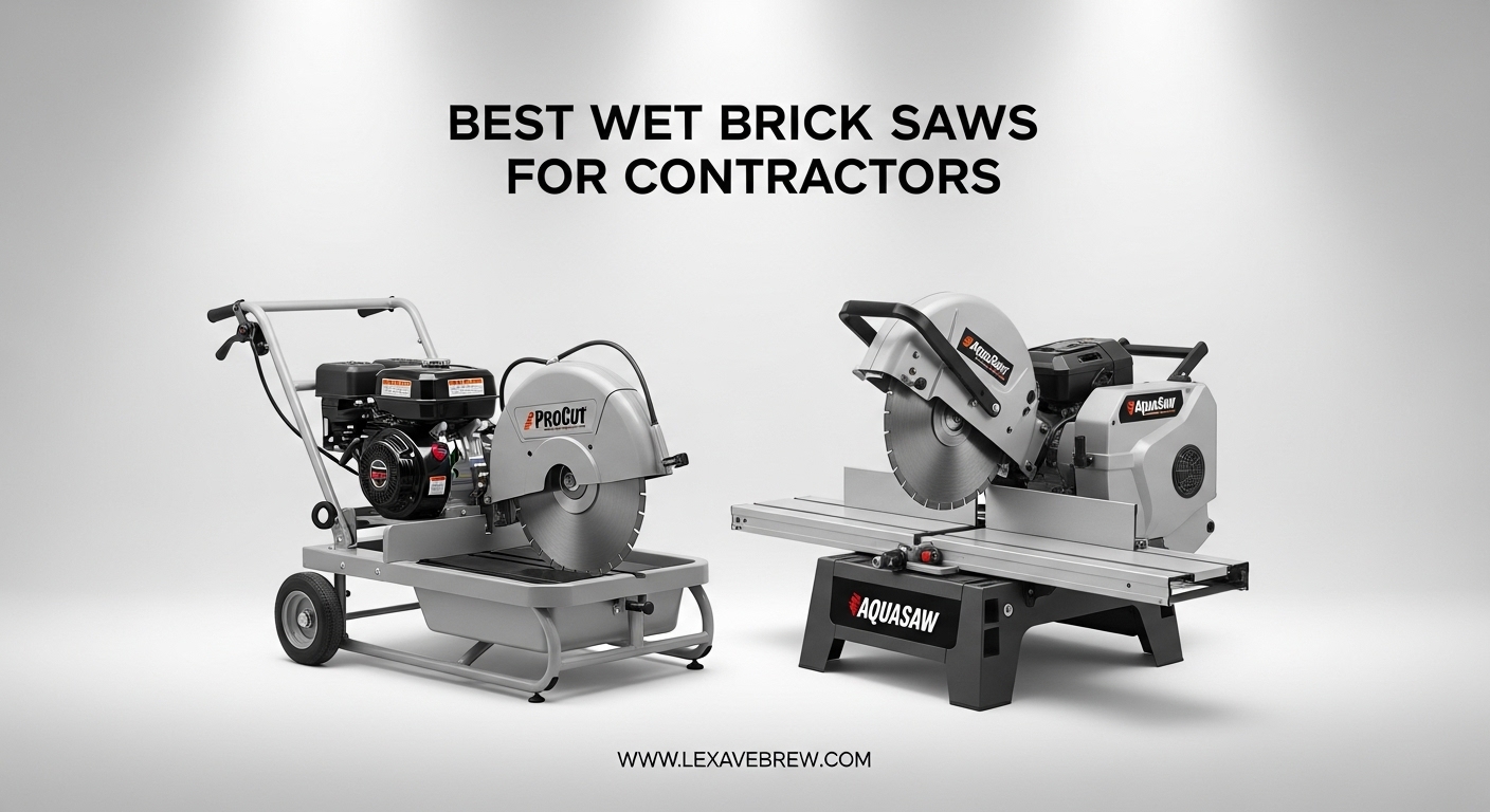 Best Wet Brick Saws for Contractors