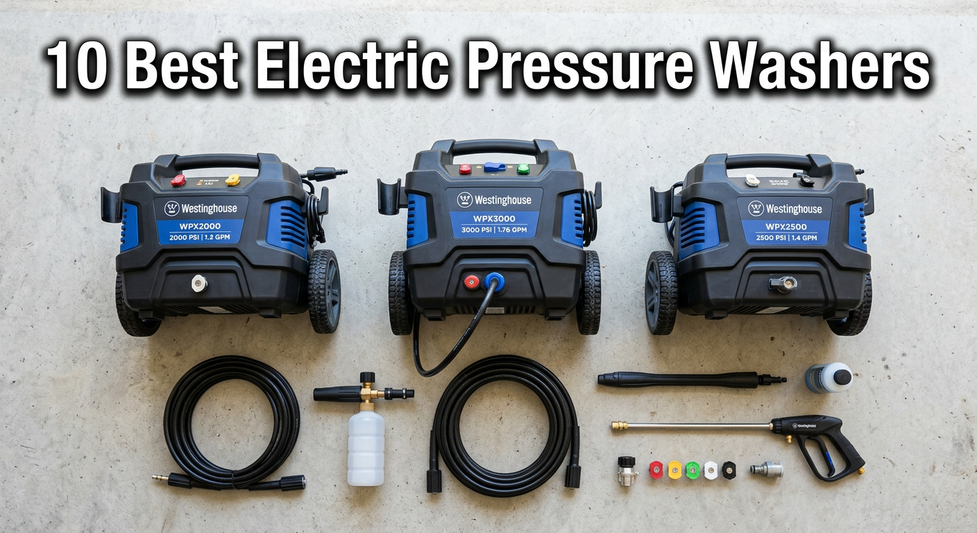 Best Electric Pressure Washers