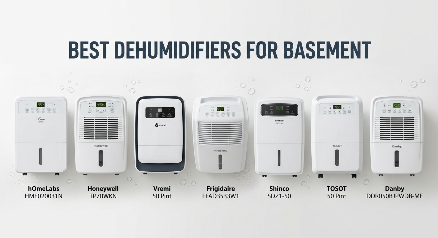 Best Dehumidifiers for Basement