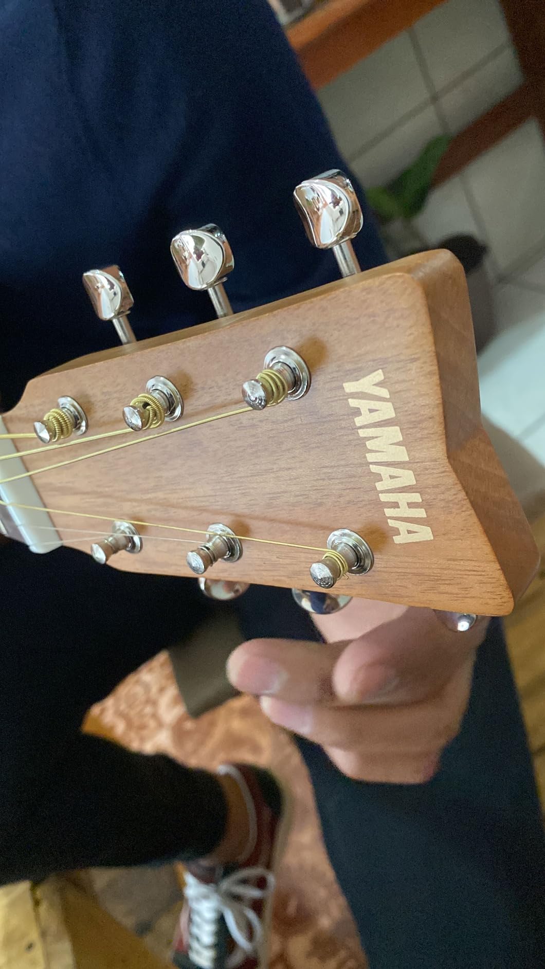 Yamaha JR1 FG Junior 3/4 Size Acoustic Guitar - Natural customer photo 2