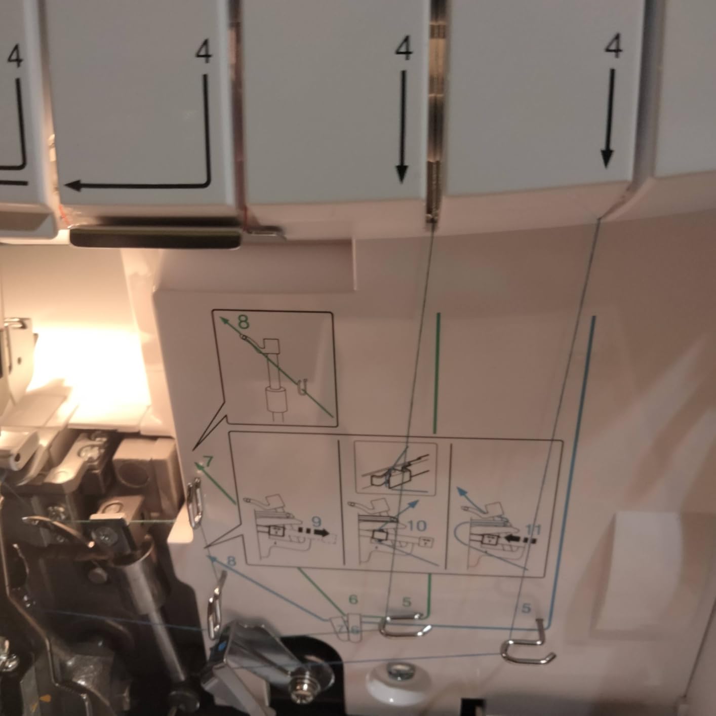 Brother Serger, 1034D, Heavy-Duty Metal Frame Overlock Machine customer photo 2