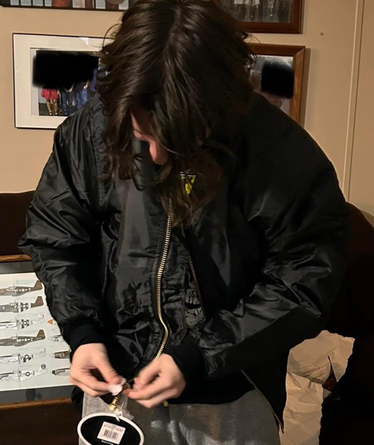 MA-1 Flight Jacket - Iconic Bomber Style Cold Weather Coat Windbreaker customer photo 1