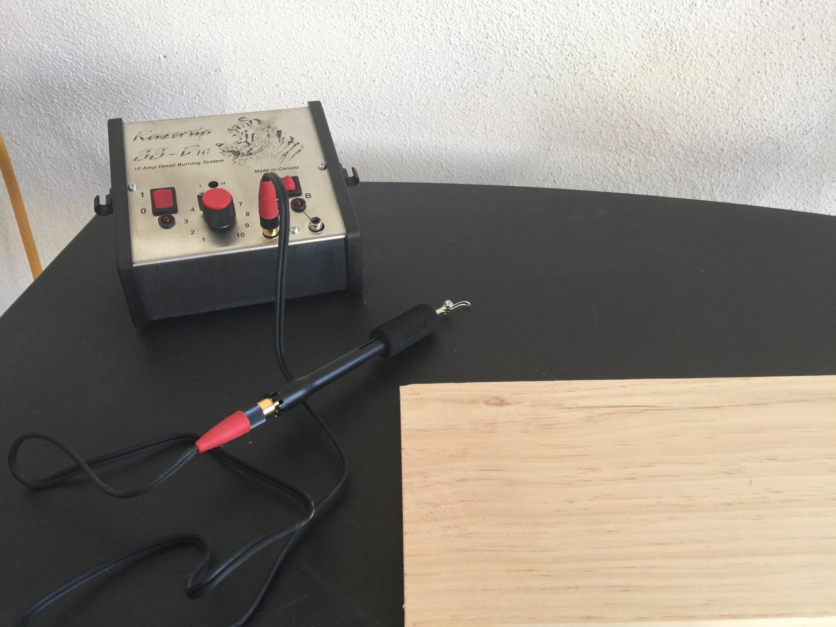SS-D10 with heavy duty pen cord and BPH Pyrography Wood Burning Kit customer photo 1