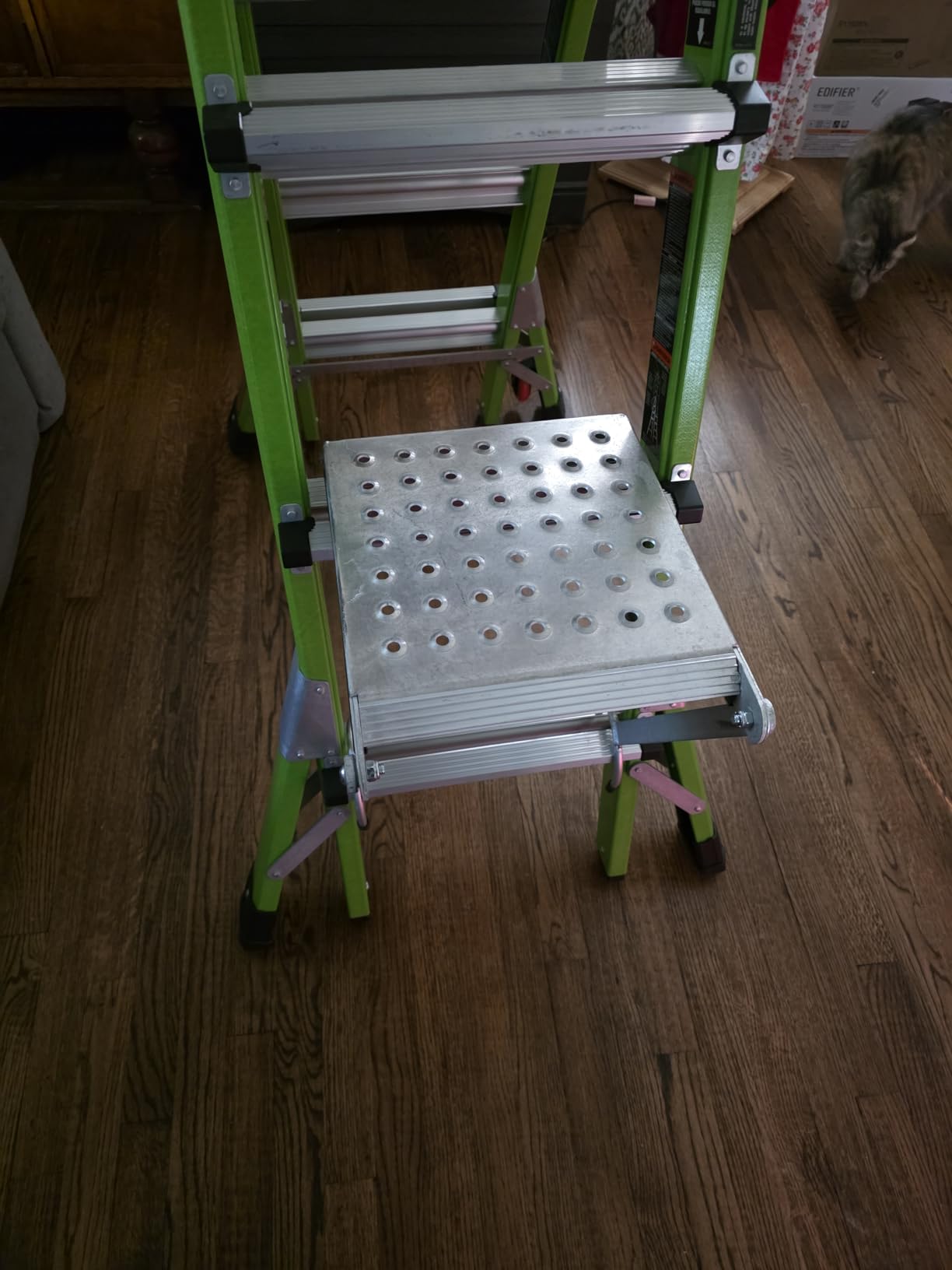 Little Giant Ladder Systems, Work Platform, Ladder Accessory, Aluminum, 375 lbs weight rating customer photo 2
